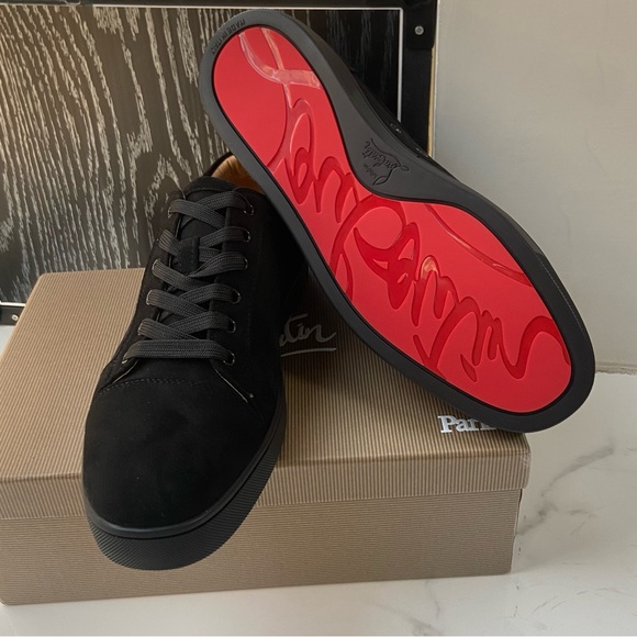 Christian Louboutin Men's Black Sneakers - Picture 4 of 6